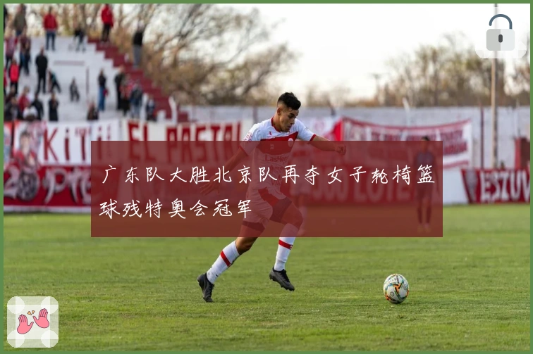 广东队大胜北京队再夺女子轮椅篮球残特奥会冠军